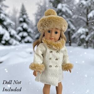 American Girl Melody's Fancy Coat and Hat (Doll Not Included)